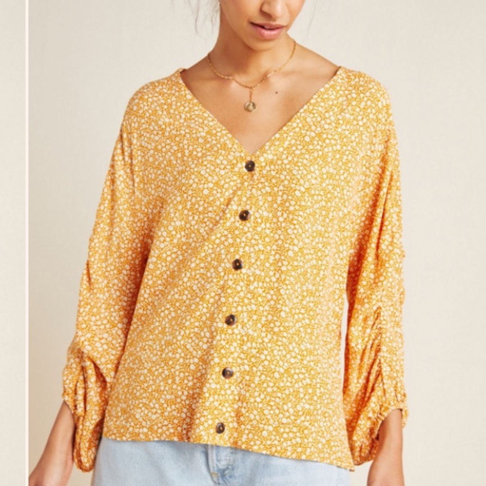 Maeve Venice blouse Anthropologie